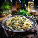 Penne with Artichoke Sauce Recipe