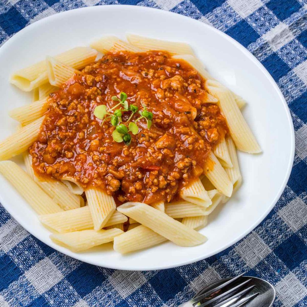 Penne With Sausage Sauce Recipe