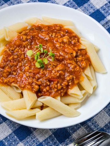 Penne With Sausage Sauce Recipe