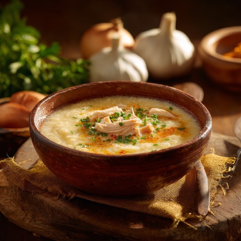 Chicken Hominy Soup Recipe