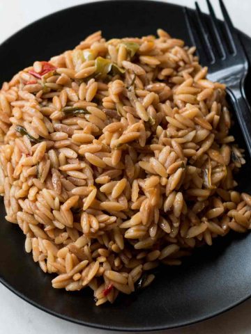 Quick Orzo Pilaf Recipe