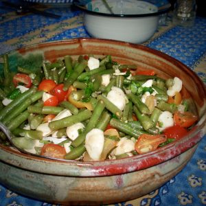 Green Bean Tomato and Mozzarella Salad Recipe