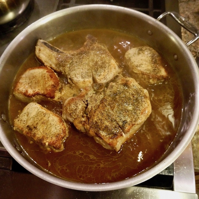 Braised Pork Chops