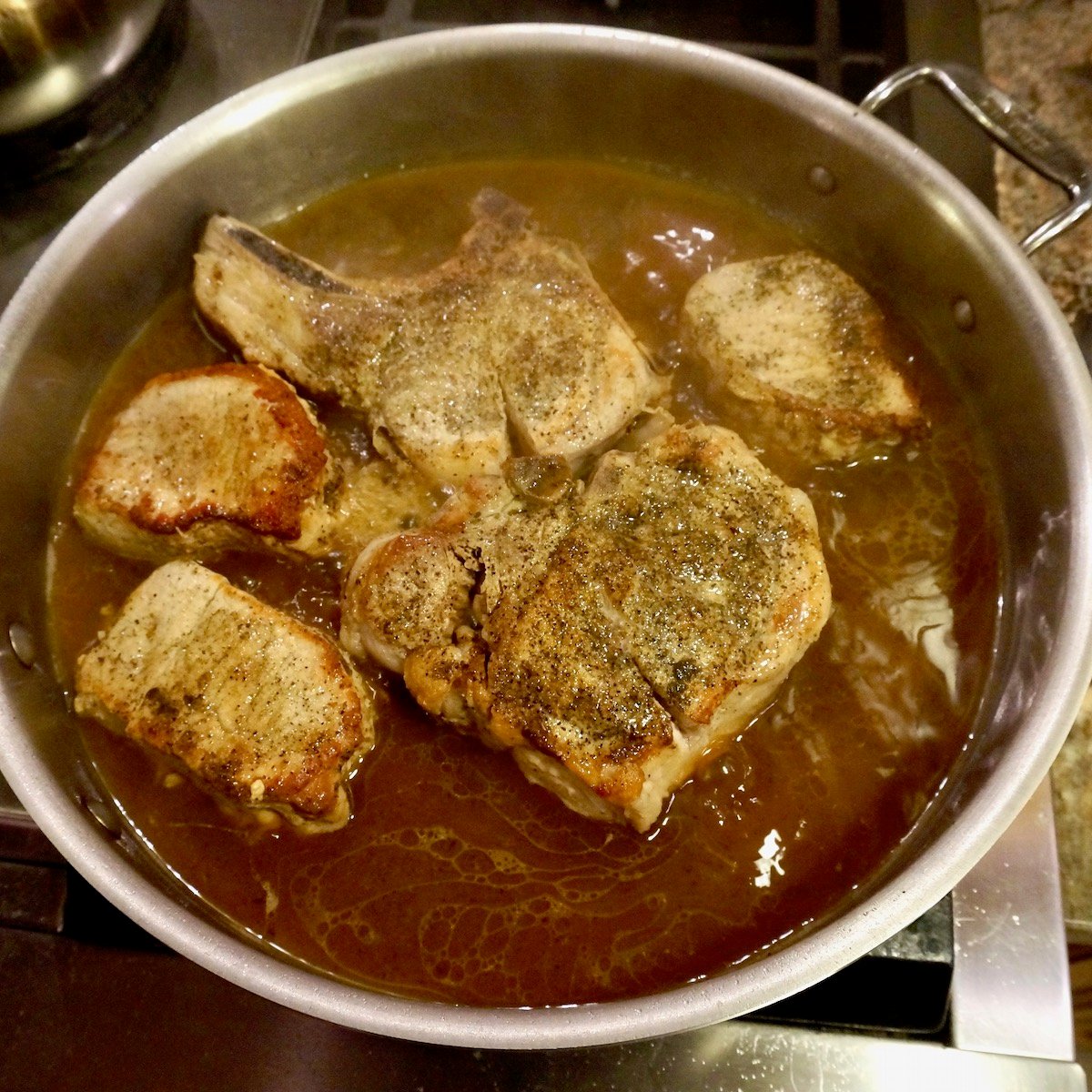 Braised Pork Chops