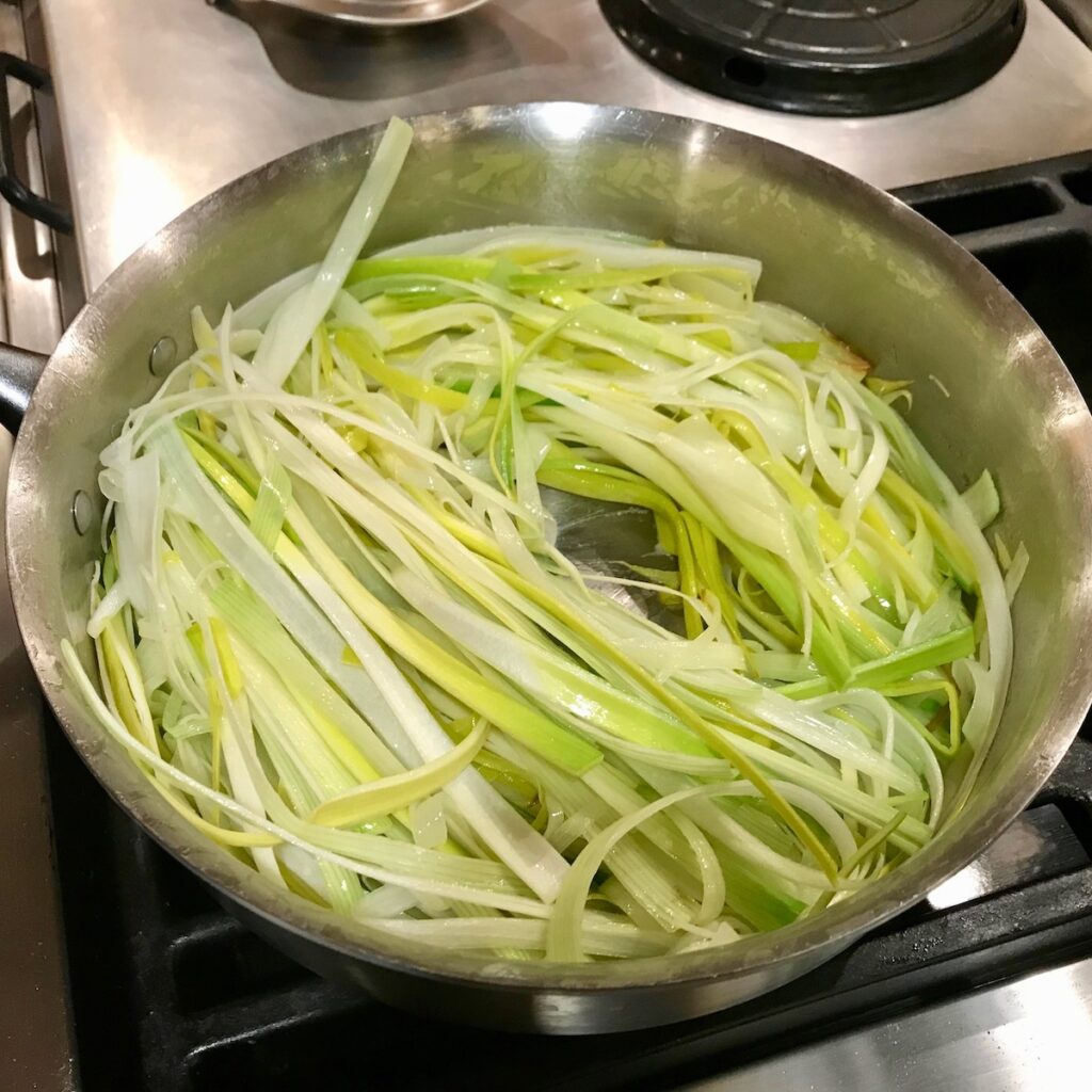 Cooking with Leeks