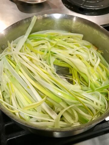 Cooking with Leeks