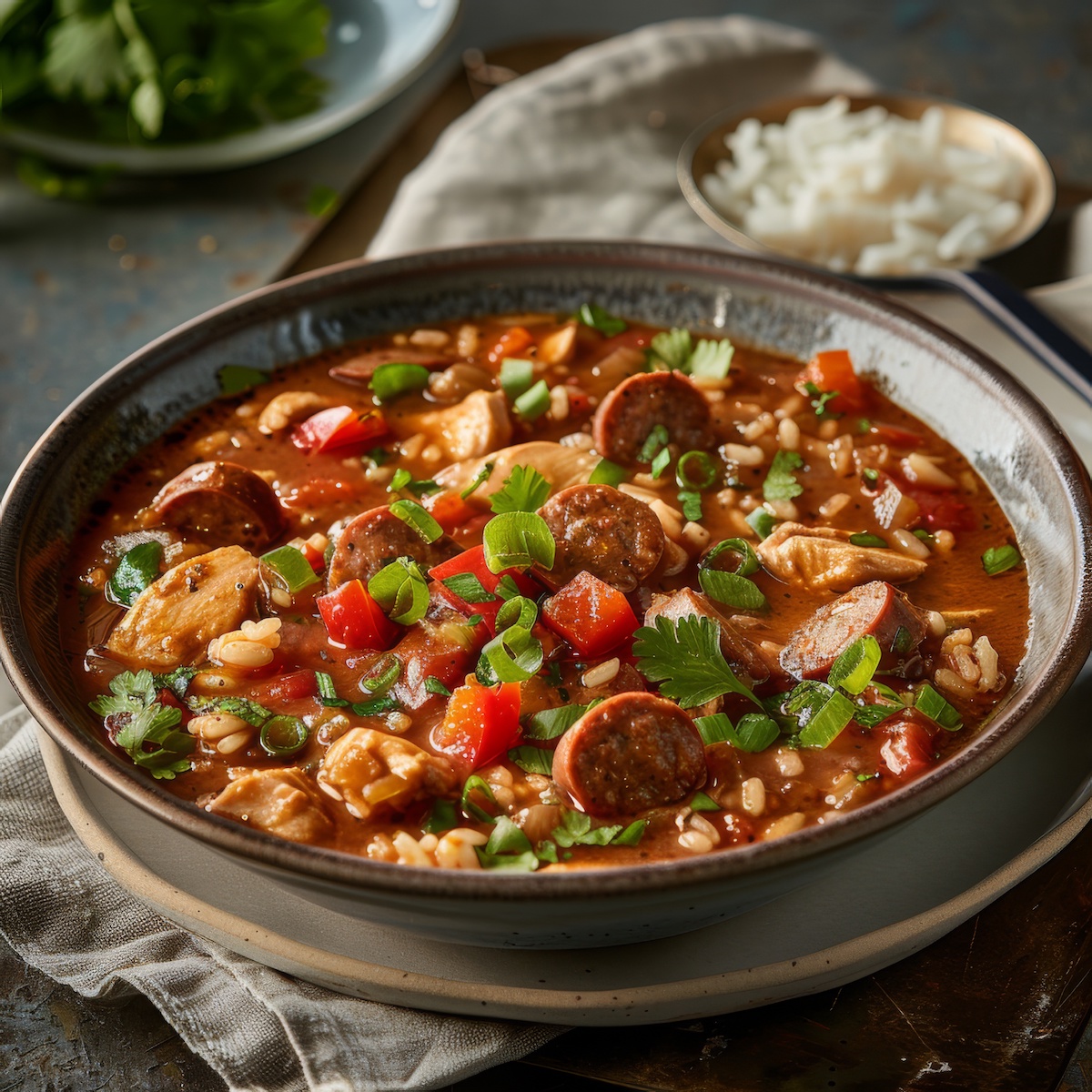 Chicken Gumbo with Sausage Recipe