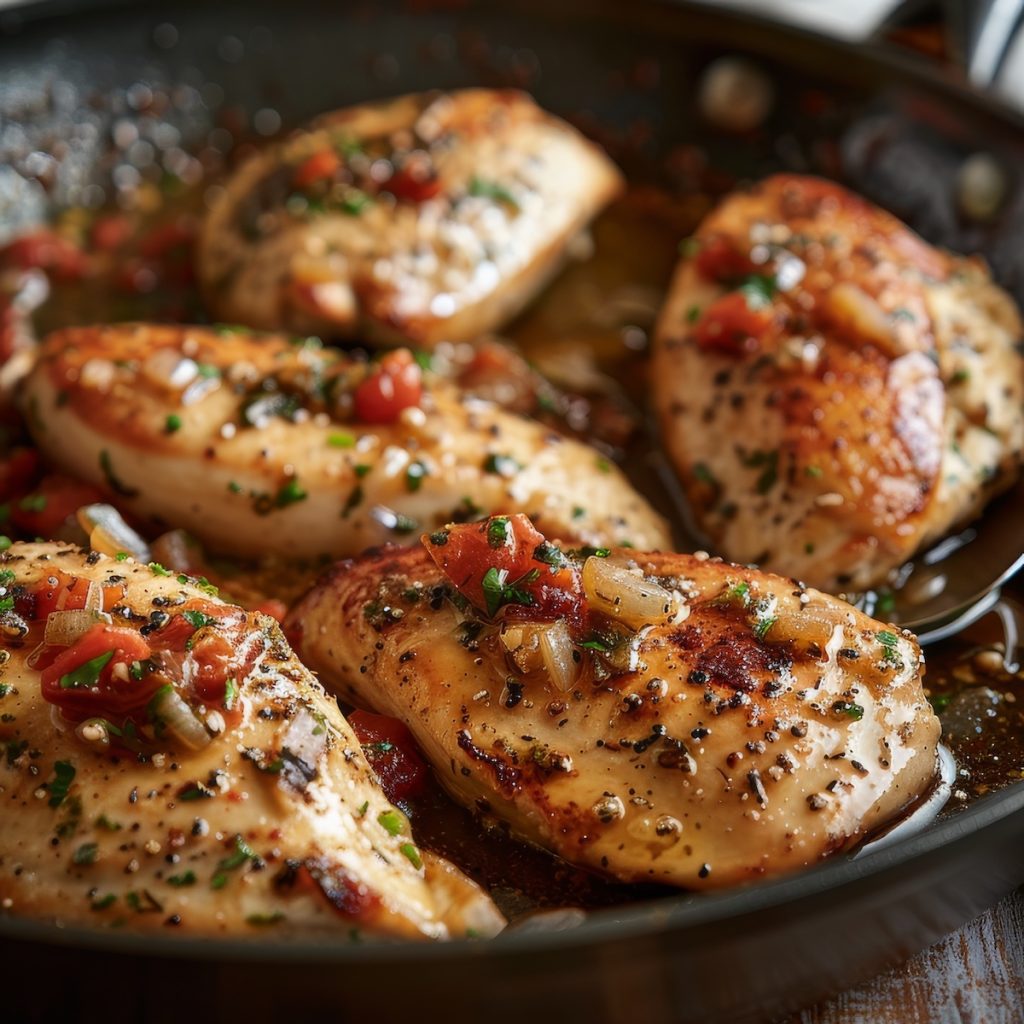 Sauteed Chicken with Italian Style Pan Sauce