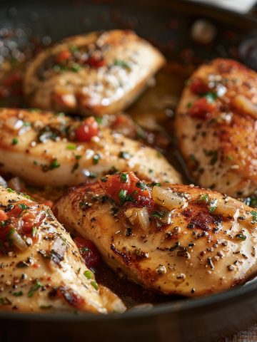 Sauteed Chicken with Italian Style Pan Sauce