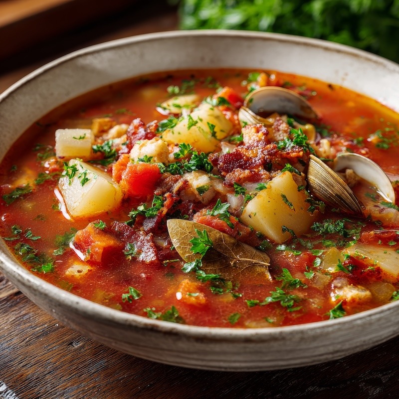 Manhattan Clam Chowder Recipe