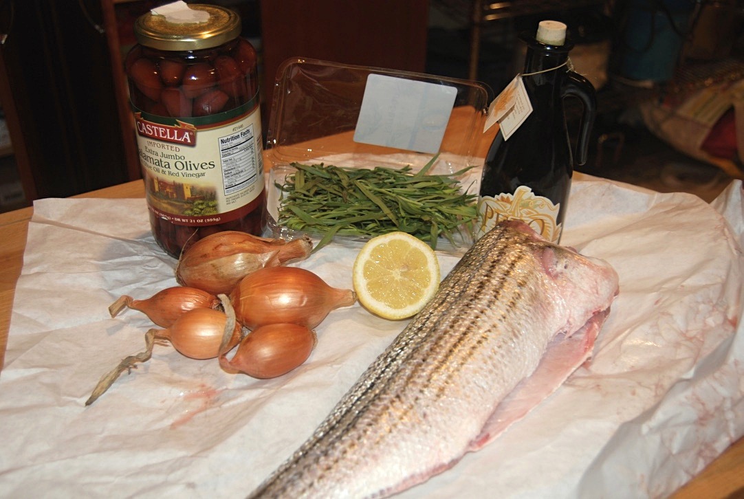 Roasted Sea Bass Ingredients