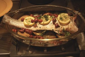 Roasted Wild Sea Bass Recipe