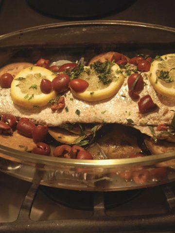 Roasted Wild Sea Bass Recipe