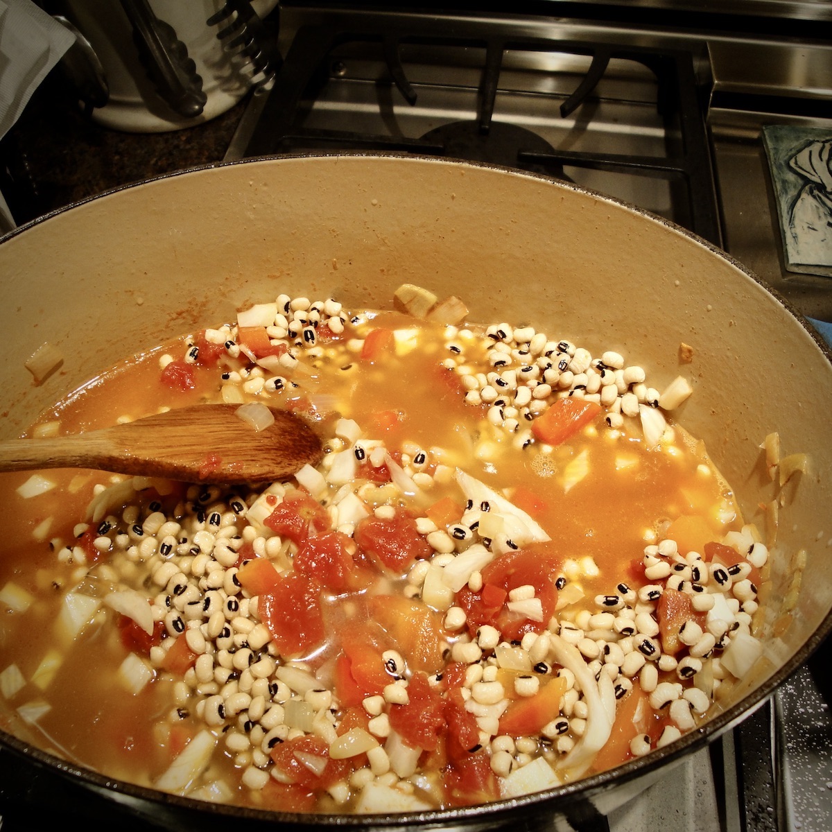 Black Eyed Pea Stew