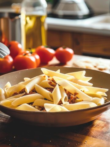 Trenne Pasta Bolognese