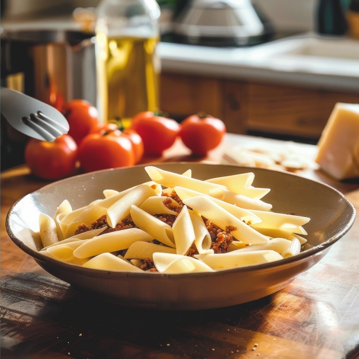 Trenne Pasta Bolognese