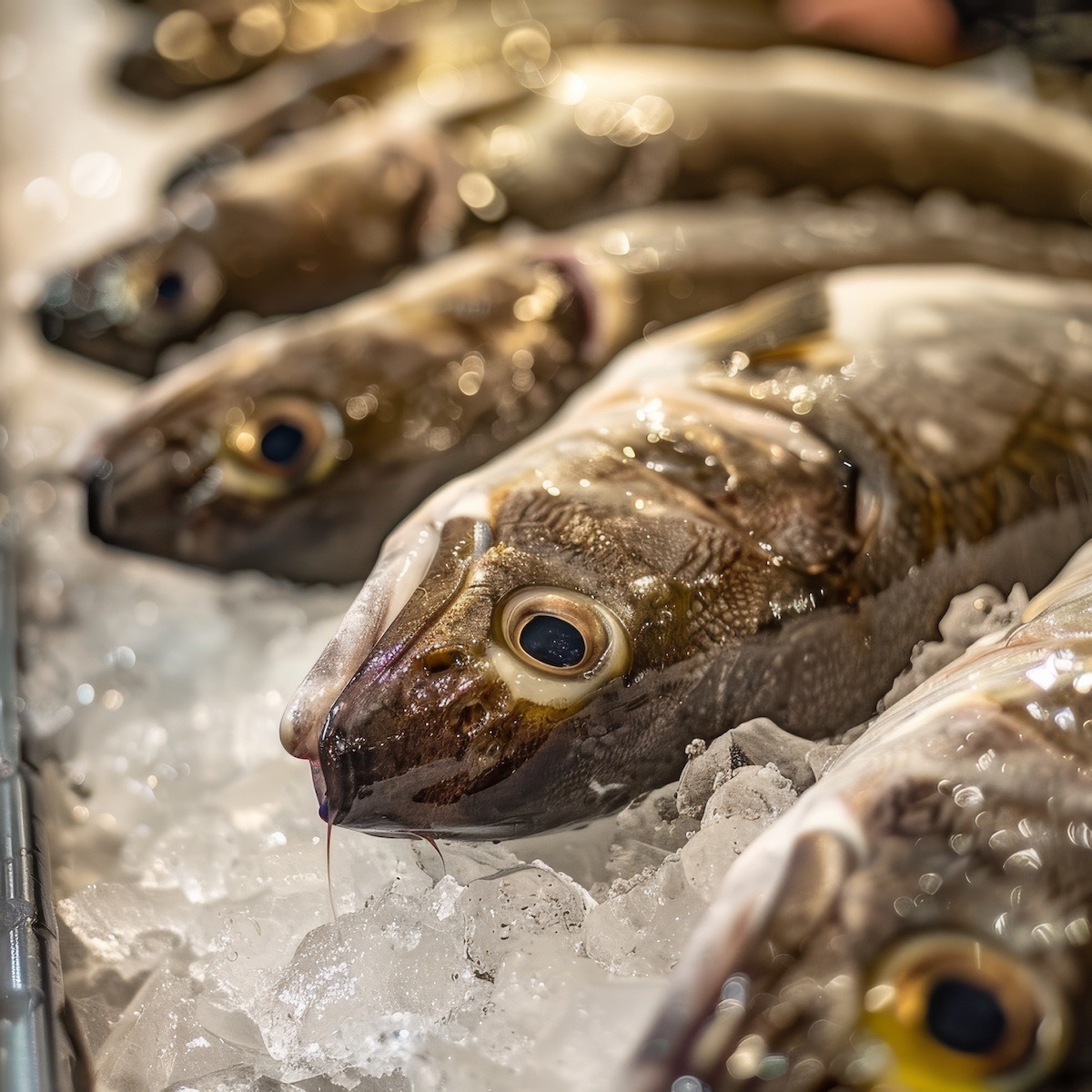 Young Cod (Scrod) on Ice