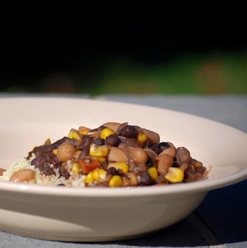 Three Bean Stew Recipe