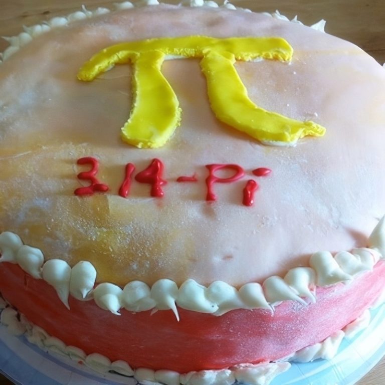 Pi Day Cake