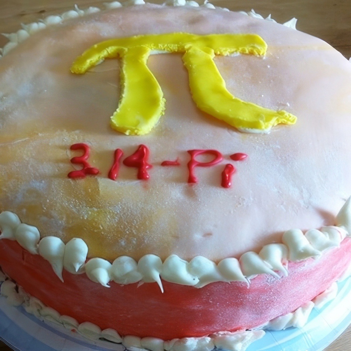 Pi Day Cake