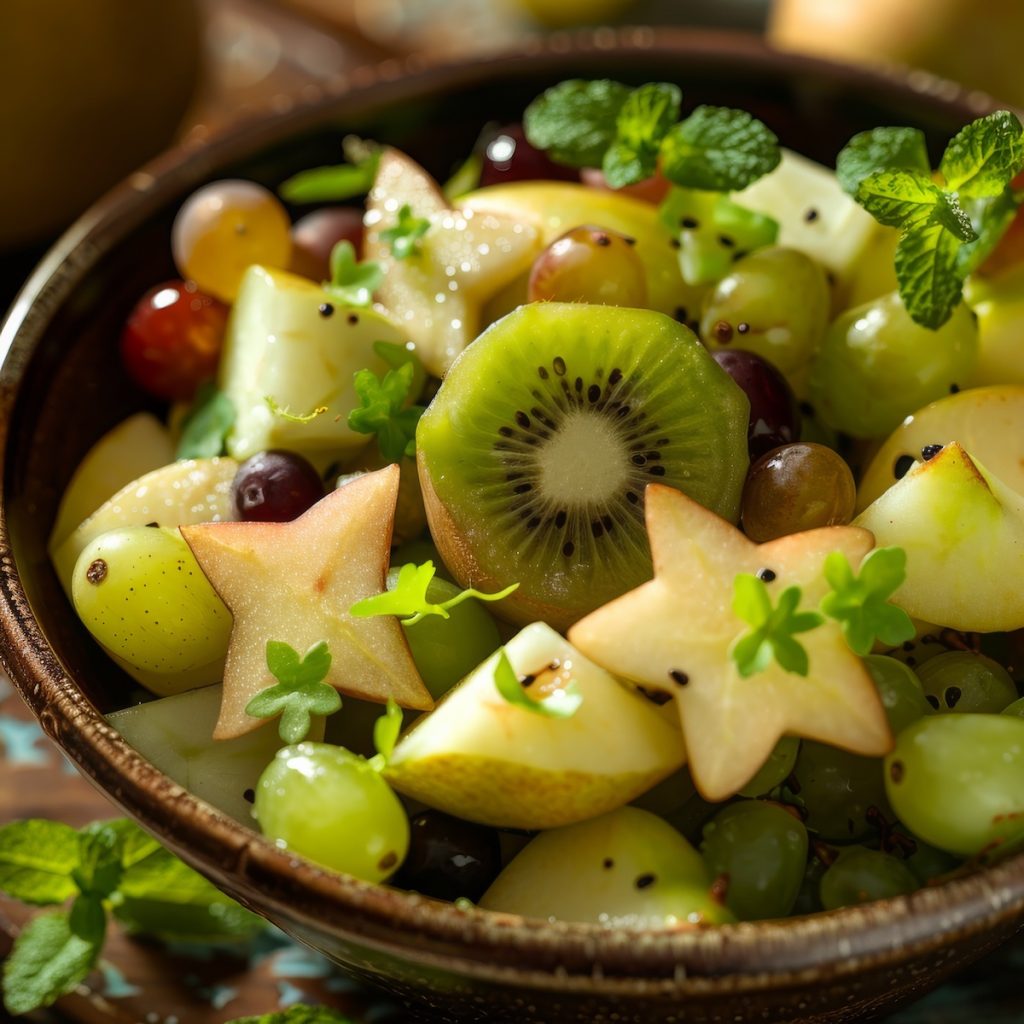 Green Fruit Salad Recipe