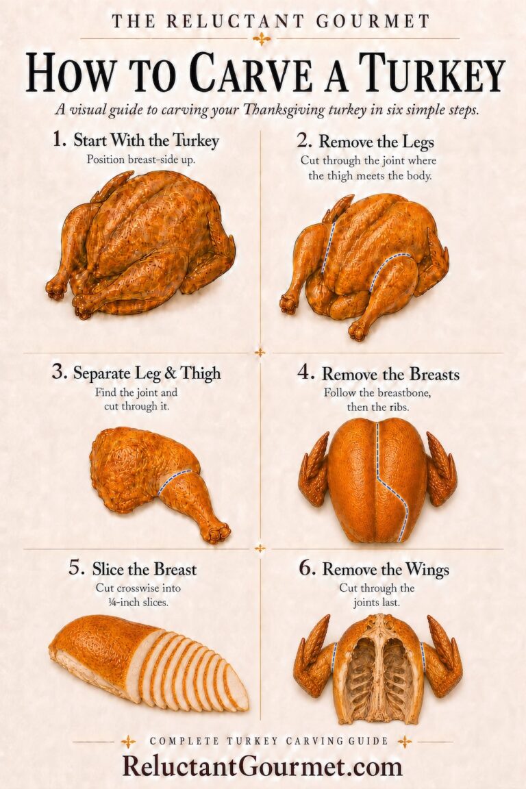 How to Carve a Turkey Illustration