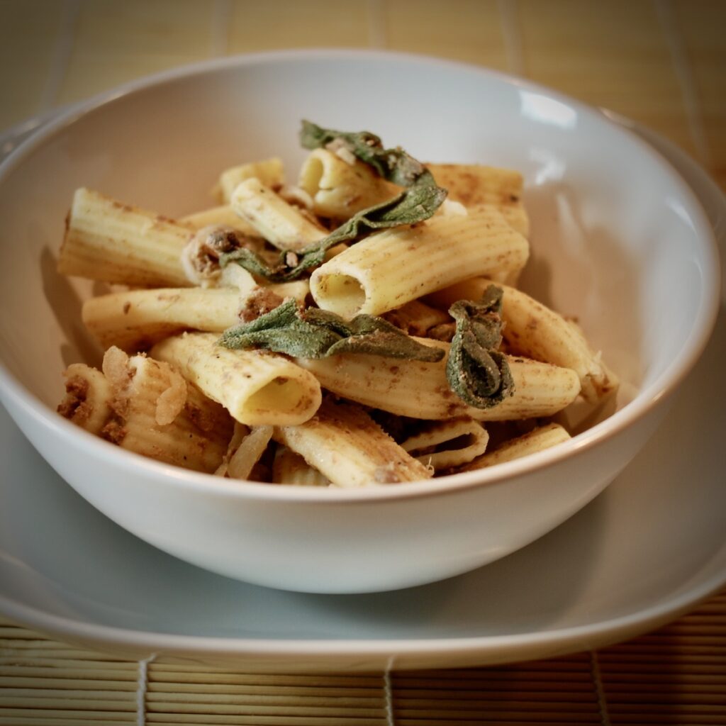 Penne with Chicken Livers Recipe