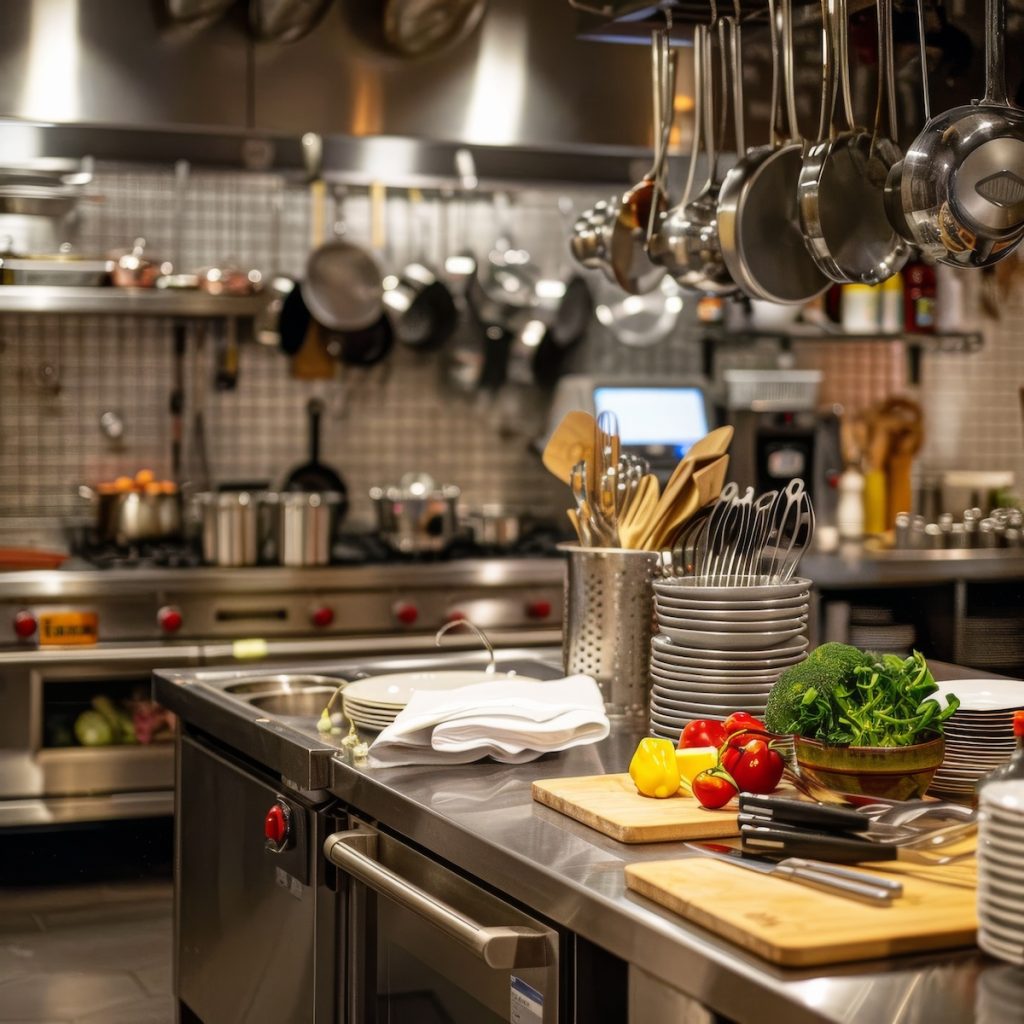 Culinary School Kitchen