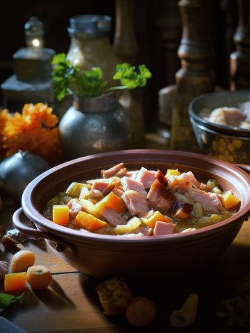 Spiral Ham Stew Recipe