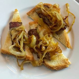 Sliced Steak Sandwich Recipe