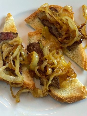 Sliced Steak Sandwich Recipe