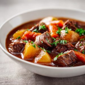 Umami rich beef stew