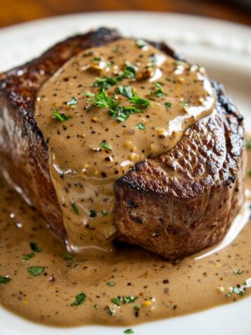 Buffalo Steak Diane Recipe