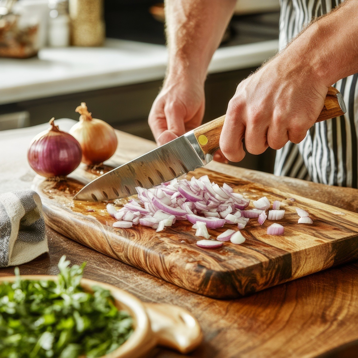 Dicing an Onion