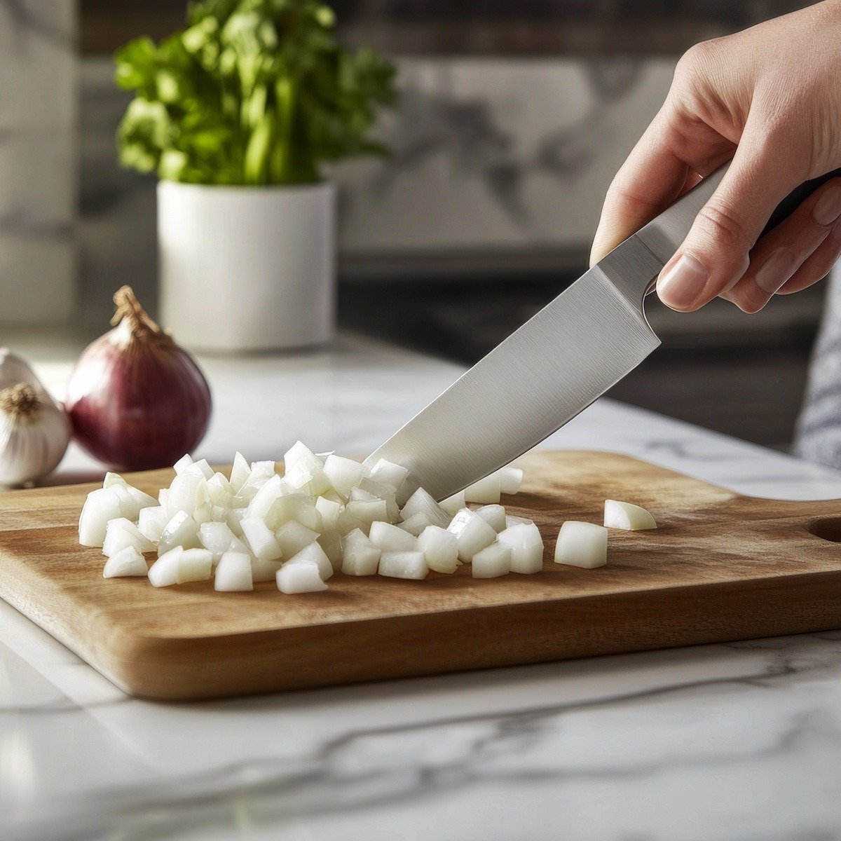 Dicing an Onion