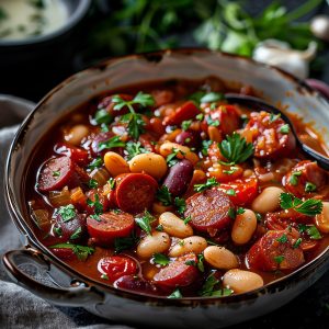 Sausage Bean Stew Recipe