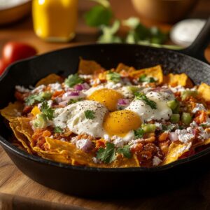 Mexican Chilaquiles Breakfast Recipe