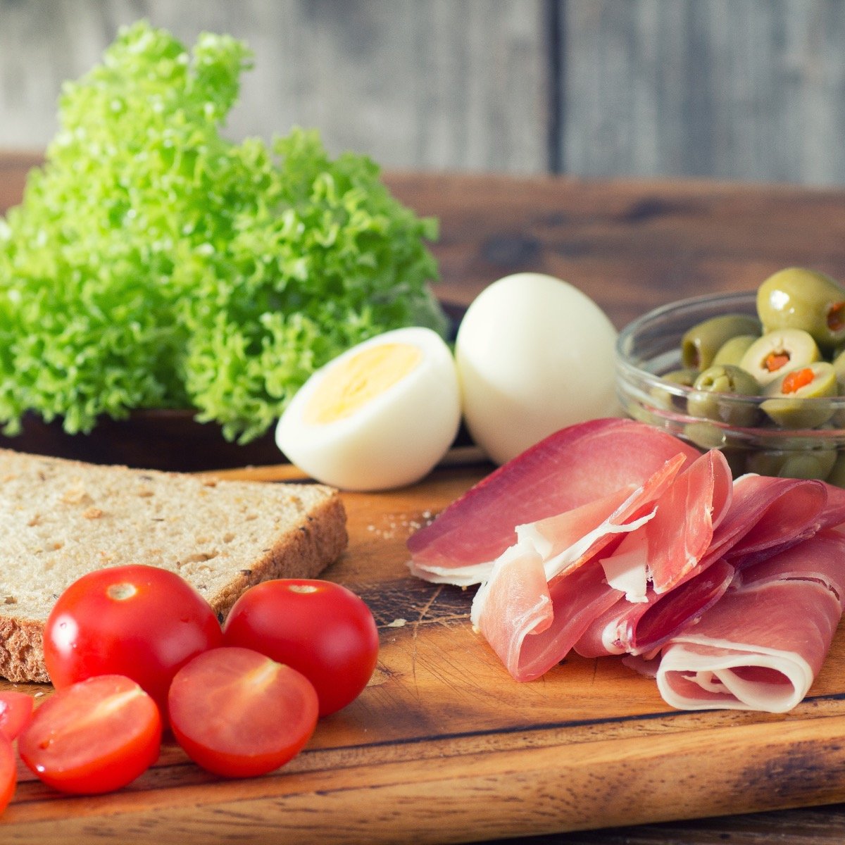 Mise en Place Ham Sandwich