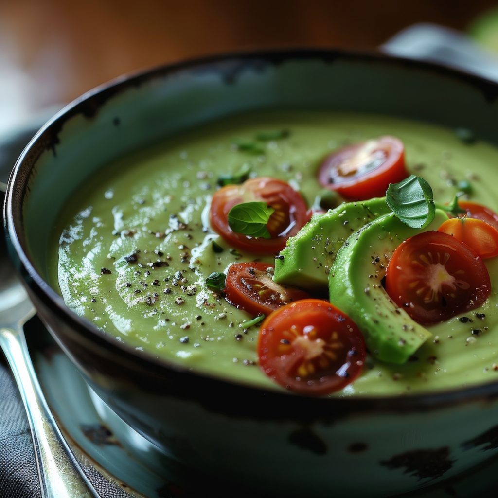 Avocado Peppercorn Soup Recipe