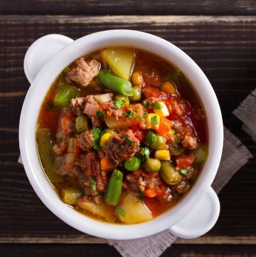 Beef and Vegetable Soup Recipe