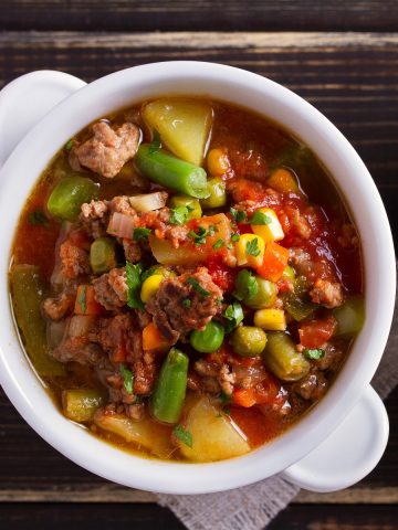 Beef and Vegetable Soup Recipe