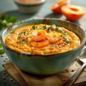 Red Lentil and Apricot Soup Recipe