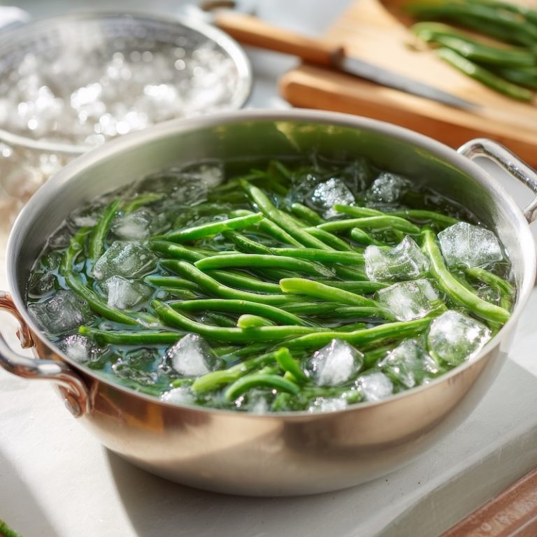 Shocking Green Beans After Blanching