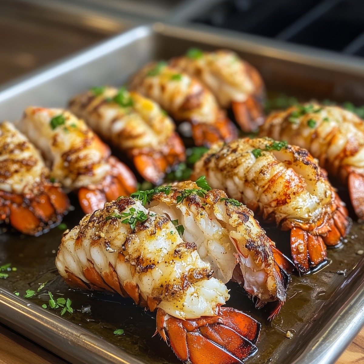 Broiled Lobster Tails