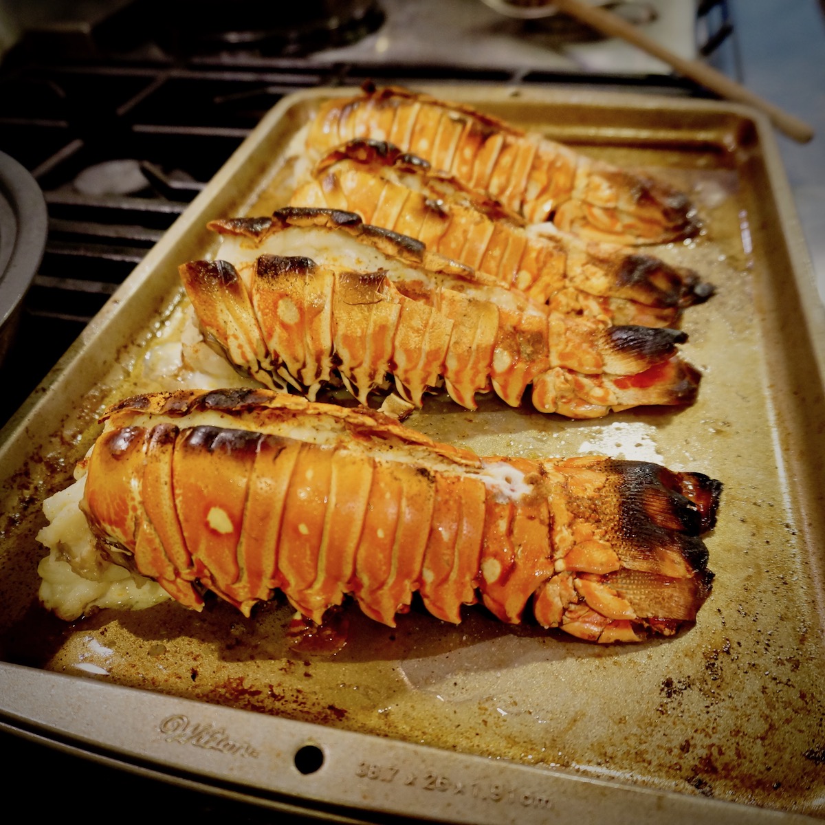 Broiled Lobster Tails