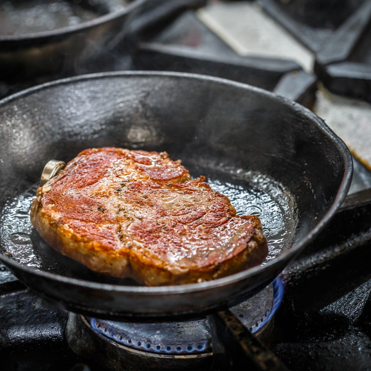 Pan Roasting Pork Chop