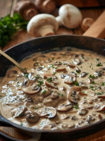 Wild Mushroom Cream Sauce Recipe