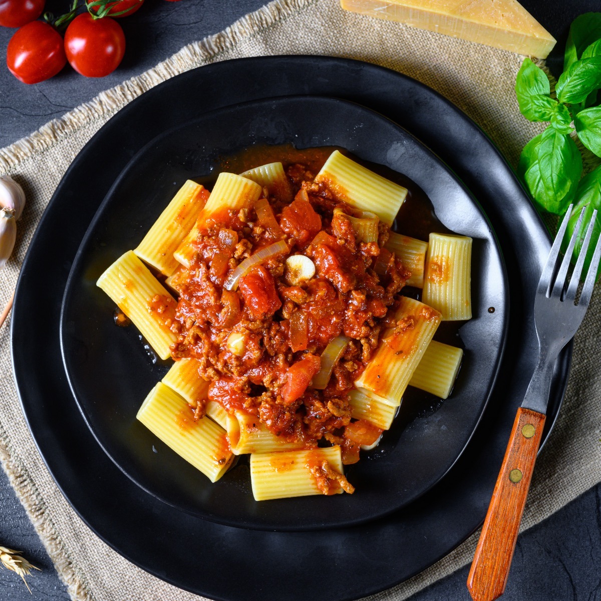 Bolognese Sauce with Penne Pasta