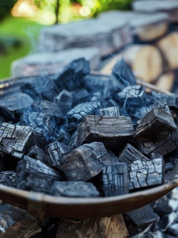 Charcoal briquettes