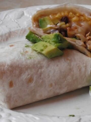 Mango Chicken Buritto Recipe